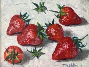 Erdbeeren, 2019 von Tilly Willis