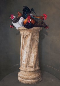 Hühner, Augen nach unten von Tim Hayward