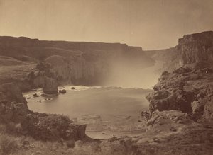 Shoshone Falls, Snake River, Idaho, 1874 von Tim O Sullivan