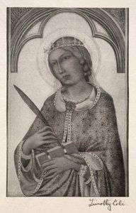 Alte italienische Meister: St. Katharina von Alexandria, 1888-1892 von Timothy Cole