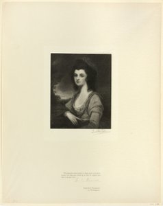 Porträt von Mrs. Davies, aus Old English Masters von Timothy Cole