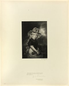 Prinzessin Sophia, Tochter von George III, aus Alte englische Meister von Timothy Cole