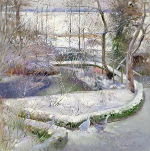 Brücke über den Weidenbaum von Timothy Easton