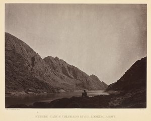Eisberg-Canyon, Colorado River Blick nach oben