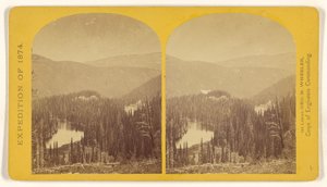 Verlorene Seen, Kopf des Conejos Canon, Colorado, in der Sierra San Juan, nahe der Teilung zwischen Conjeos und südlichem Arm... von Timothy H. O