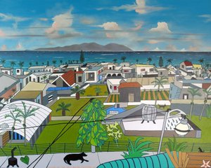 Dulan Dorfaussicht, 2016 von Timothy Nathan Joel
