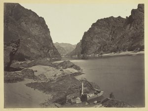 Black Canyon, Colorado River, Blick von Camp 7 von Timothy O