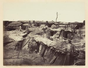 Quartiere der Männer in Fort Sedgwick von Timothy O