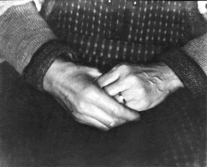 Die Hände von Assunta Modotti, San Francisco, 1923 von Tina Modotti