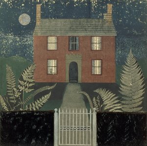 Haus bei Nacht von Tirzah Ravilious