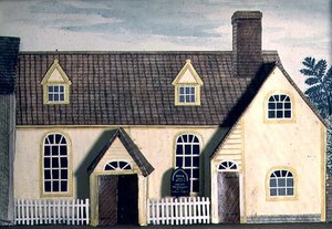 Modell einer Kapelle, Halstead Congregate Church, Essex von Tirzah Ravilious