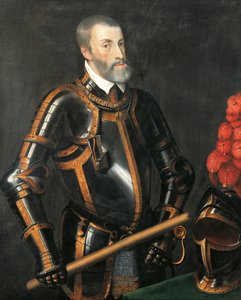 Porträt von Karl V. von Habsburg, Kaiser des Heiligen Römischen Reiches von Titian (c.1488 1576)