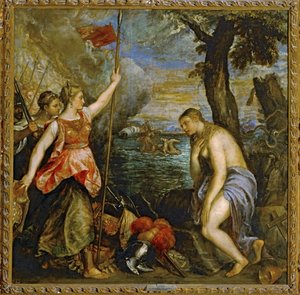 Die Religion unterstützt von Spanien