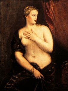 Venus mit Spiegel von Titian (c.1488 1576)