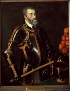 Porträt von Karl V., Kaiser von Deutschland von Titian (c.1488 1576) (manner of)