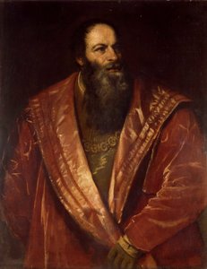 Porträt von Pietro Aretino von Titian