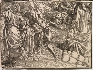 Die Untertauchen der Armee des Pharaos im Roten Meer
