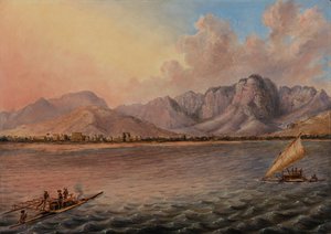 Mathwalta, Venua Levu Vitisa, Fidschi, um 1840 von Titian Ramsey Peale