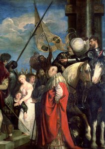 Ecce Homo, 1543 (Detail) von Tiziano Vecelli