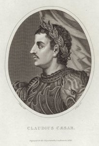Porträt von Claudius Caesar von Tiziano Vecelli