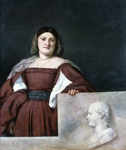 Porträt einer Dame, La Schiavona Die Dalmatinische Frau, ca. 1510-1512