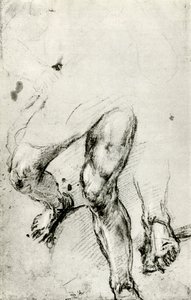 Studie für das Martyrium des Hl. Laurentius in Venedig, um 1550, 1937 von Tiziano Vecelli