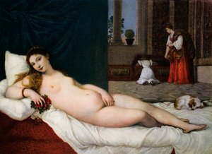Venus von Urbino, ca. 1538, 1937 von Tiziano Vecelli