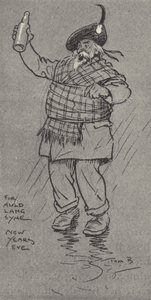 Für Auld Lang Syne, Silvester von Tom Browne
