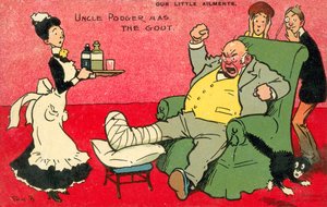 Unsere kleinen Leiden, Onkel Podger hat die Gicht