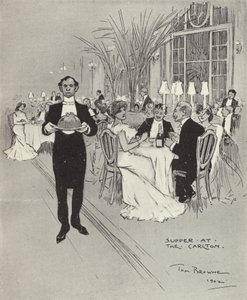 Abendessen im Carlton von Tom Browne
