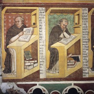 Vierzig berühmte Mitglieder des Dominikanerordens von Tomaso da (late 15th century) Modena