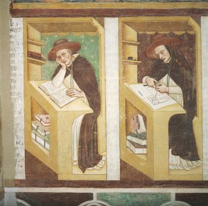 Vierzig berühmte Mitglieder des Dominikanerordens von Tomaso da (late 15th century) Modena