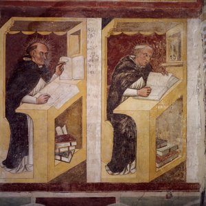 Vierzig berühmte Mitglieder des Dominikanerordens von Tomaso da (late 15th century) Modena