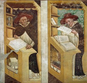 Vierzig berühmte Mitglieder des Dominikanerordens von Tomaso da (late 15th century) Modena
