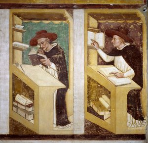 Vierzig berühmte Mitglieder des Dominikanerordens von Tomaso da (late 15th century) Modena