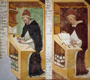 Vierzig berühmte Mitglieder des Dominikanerordens von Tomaso da (late 15th century) Modena