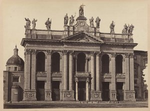 St. Jean de Lateran, Rom, um 1860