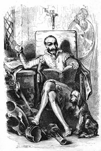 Cervantes als Don Quijote