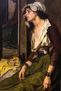 Doktor Pinel befreit die Geisteskranken in Salpêtrière im Jahr 1795