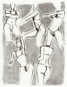 Dynamische Figurenstudien von Tore Bahnson