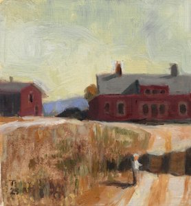 Rustikale Bauernlandschaft von Tore Bahnson
