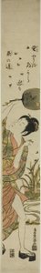 Glühwürmchen jagen von Torii Kiyomitsu I