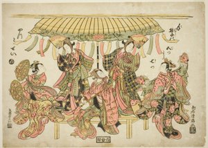 Unterhalter von Torii Kiyomitsu I