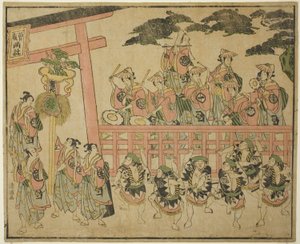 Das Soga-Festival von Torii Kiyomitsu I