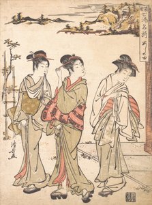 Ashinoyu-Quelle in Hakone, ca. 1779