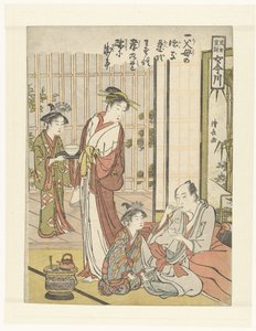 Das sechste Gebot (Wertvolle Vorschriften für junge Mädchen) von Torii Kiyonaga
