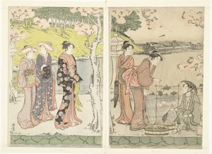 Schildkrötenverkäufer von Torii Kiyonaga