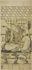 Der Schauspieler Ichikawa Danjuro V als Sansho Dayu (?) von Torii Kiyonaga