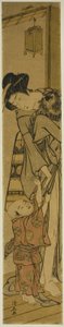 Der Pekinese von Torii Kiyonaga
