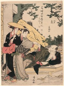 Ushi-no-gozen, aus der Serie "Berühmte Orte von Edo (Edo meisho)" von Torii Kiyonaga